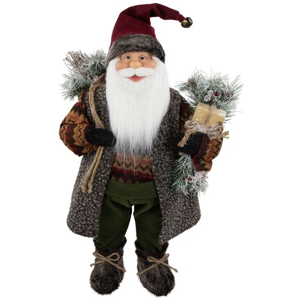 24 Country Rustic Santa Claus Christmas Figure