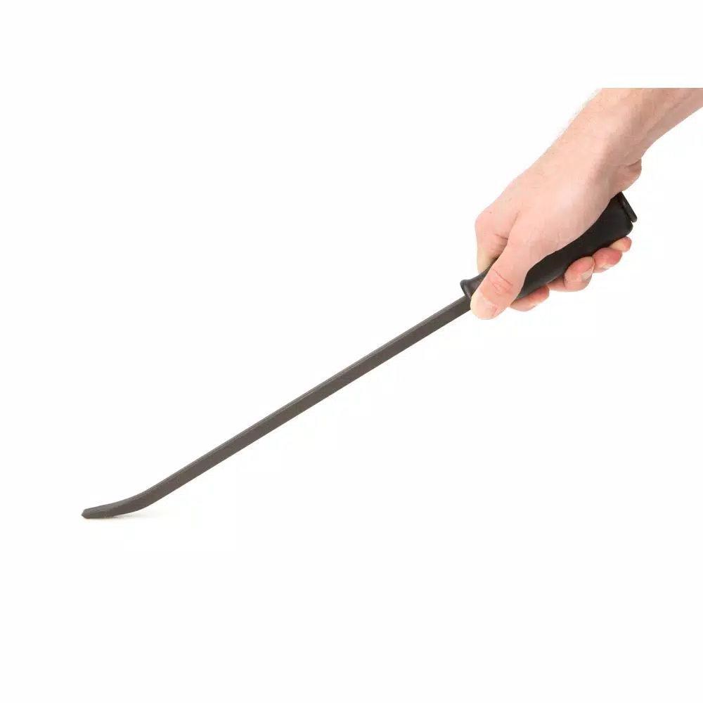 TEKTON 17 in. Angled Tip Handled Pry Bar with Striking Cap and#8211; XDC Depot