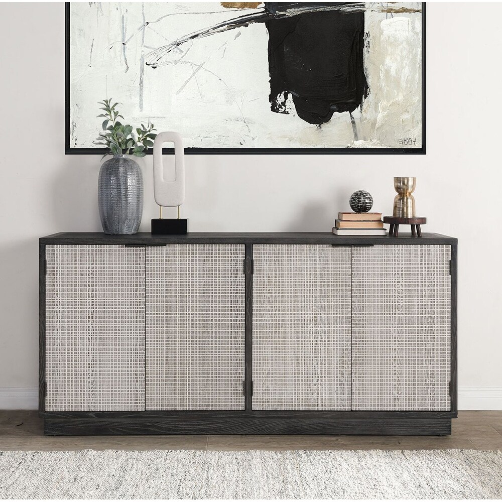 Vanguard 4 Door Sideboard By Kosas Home