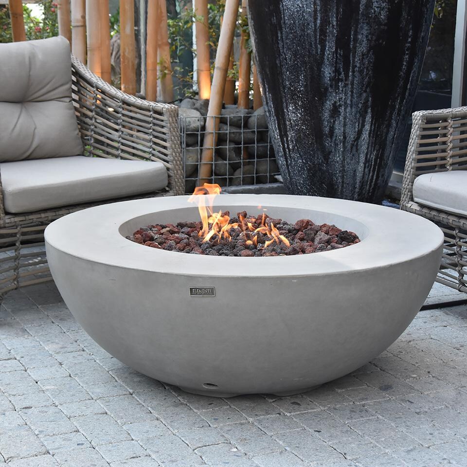 Lakeview Bellawood 42-Inch Round Natural Gas Fire Bowl