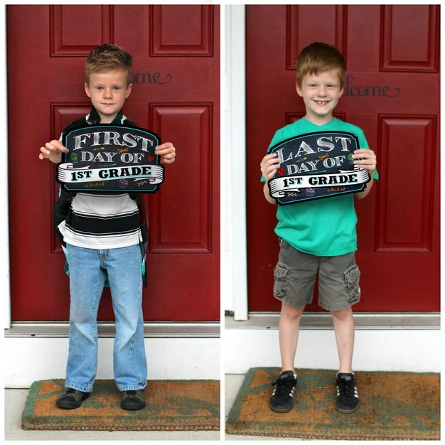 Bigtime Signs 10 x27 x27 X 15 5 x27 x27 First Day Of School Photo Picture Prop Rigid Coroplast Sign 1st Grade