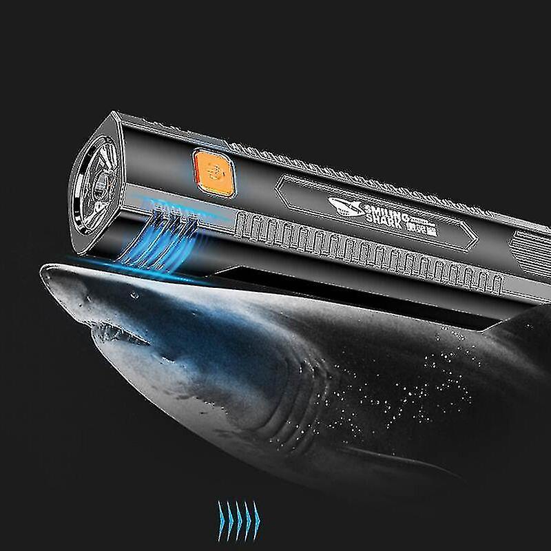 Portable Fashlight Usb Rechargeable Led Torch Pocket Flashlight Waterproof With Output Power Bank Self Defense Fishing Camping