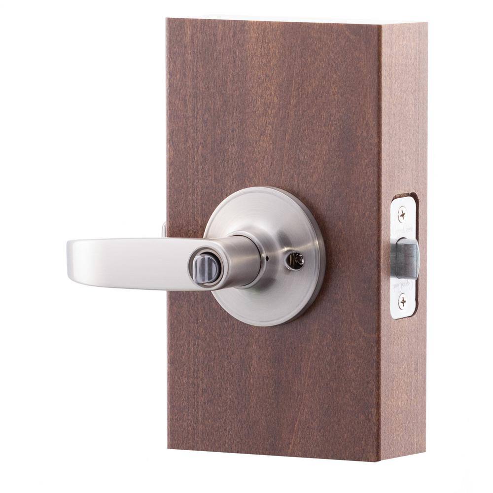 Copper Creek Erin Satin Stainless Keyed Entry Door Handle EL1240SS