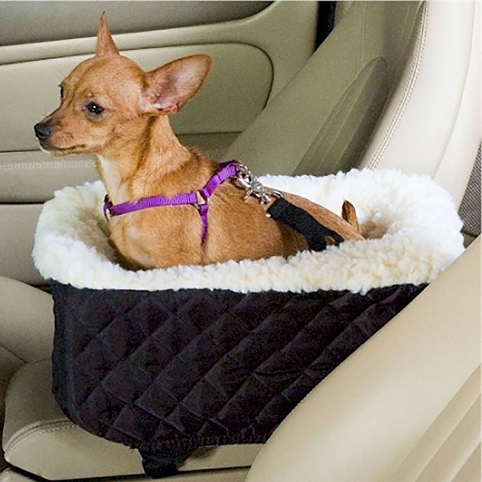 Cat Dog Safety Car Seat Puppy Booster Seat Center Console Pet Carrier Anti