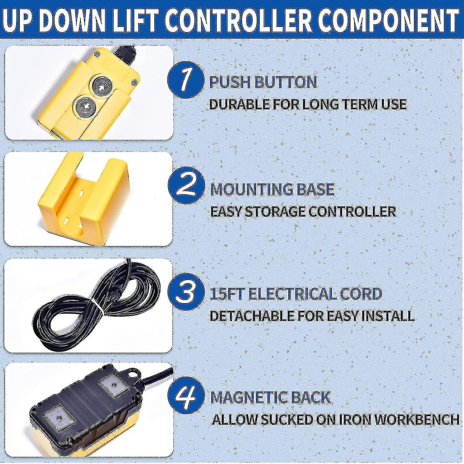 3 Wire Dump Trailer Remote Control Switch 12v For Single Acting Hydraulic Pumps Power Units Lift Dump Truck Wrecker