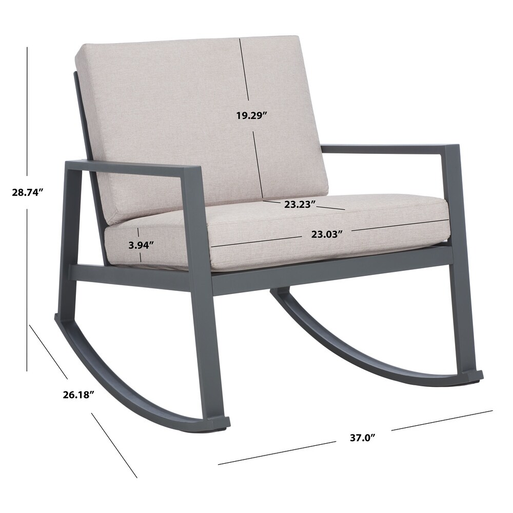 SAFAVIEH Outdoor Cantor Rocking Chair