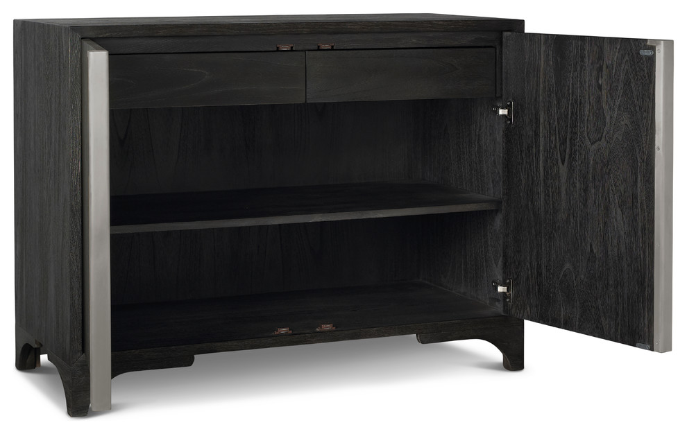 Palmer Wood 2 Door Chest  Mink Finish   Transitional   Accent Chests And Cabinets   by Brownstone Furniture  Houzz