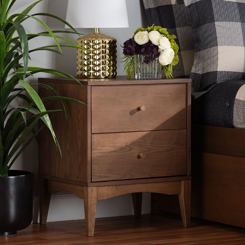 Baxton Studio Landis Nightstand