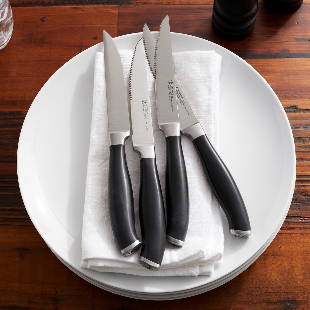 Henckels Elan 4 pc Steak Knife Set   Stainless Steel