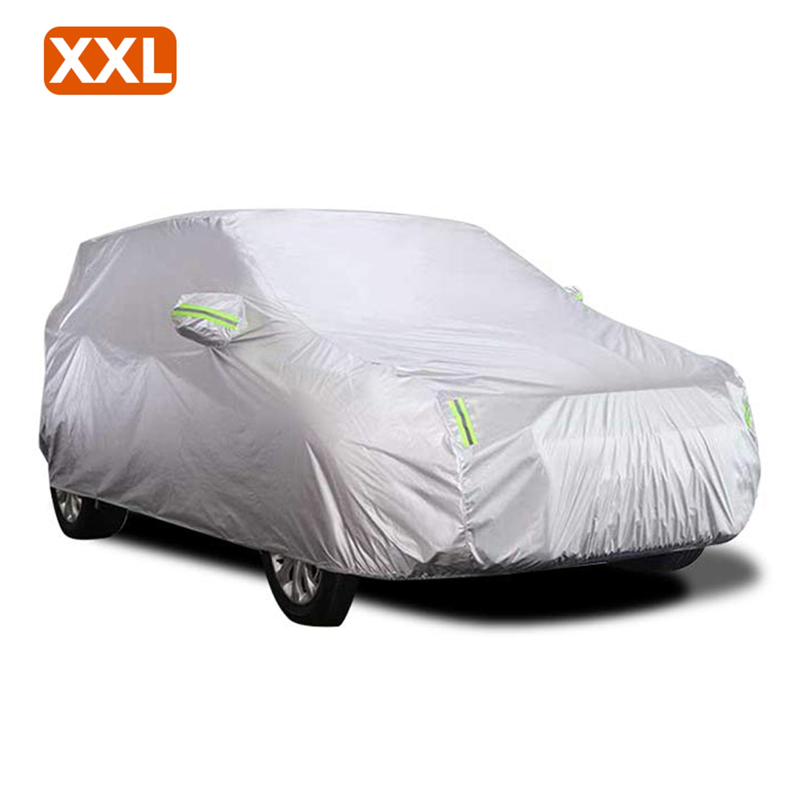 Abody Car Cover Full Covers with Reflective Strip Sunscreen Protection Dustproof Scratch-Resistant for 4X4/SUV Business Car