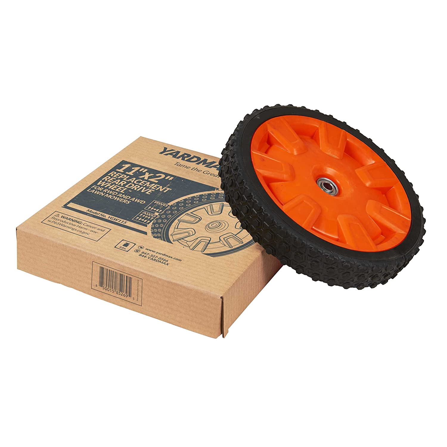 11 in. x 2 in. Replacement Rear Drive Wheel for RWD and AWD lawn mowers