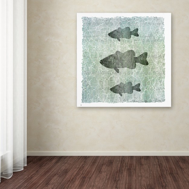 Trademark Fine Art lightboxjournal x27 life Is Better At The Lake Bass x27 Canvas Art