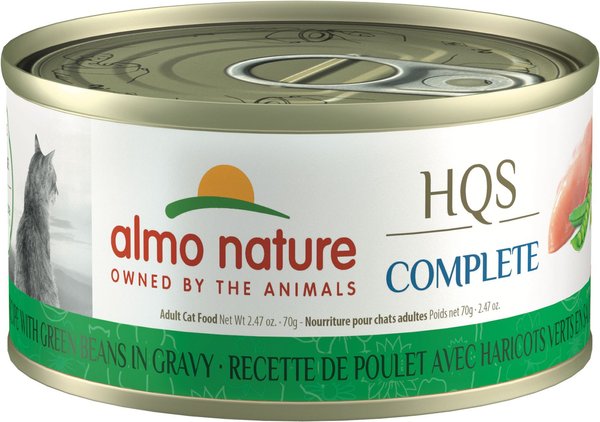 Almo Nature Complete Chicken Recipe with Green Beans Grain-Free Canned Cat Food