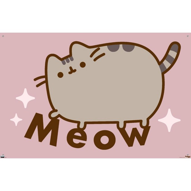 Trends International Pusheen Meow Unframed Wall Poster Prints