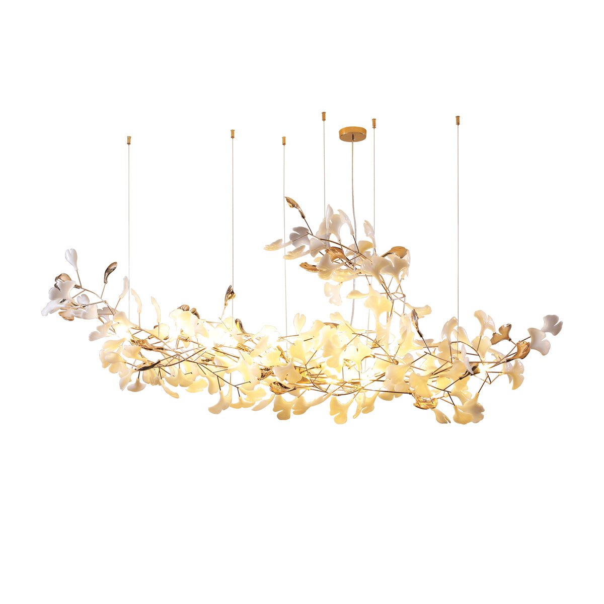 Ginkgo Cloud Chandelier