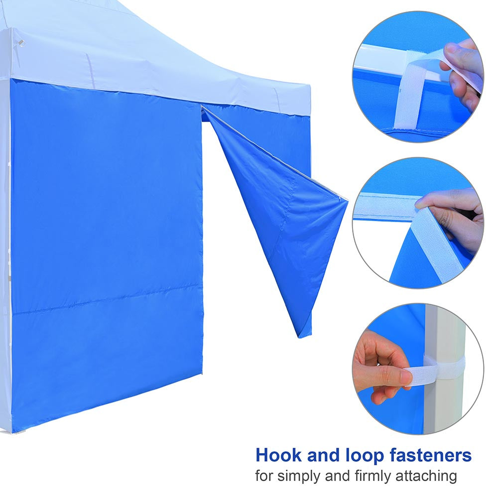 Yescom Canopy Tent Wall with Zip 15x7ft UV50+ CPAI-84