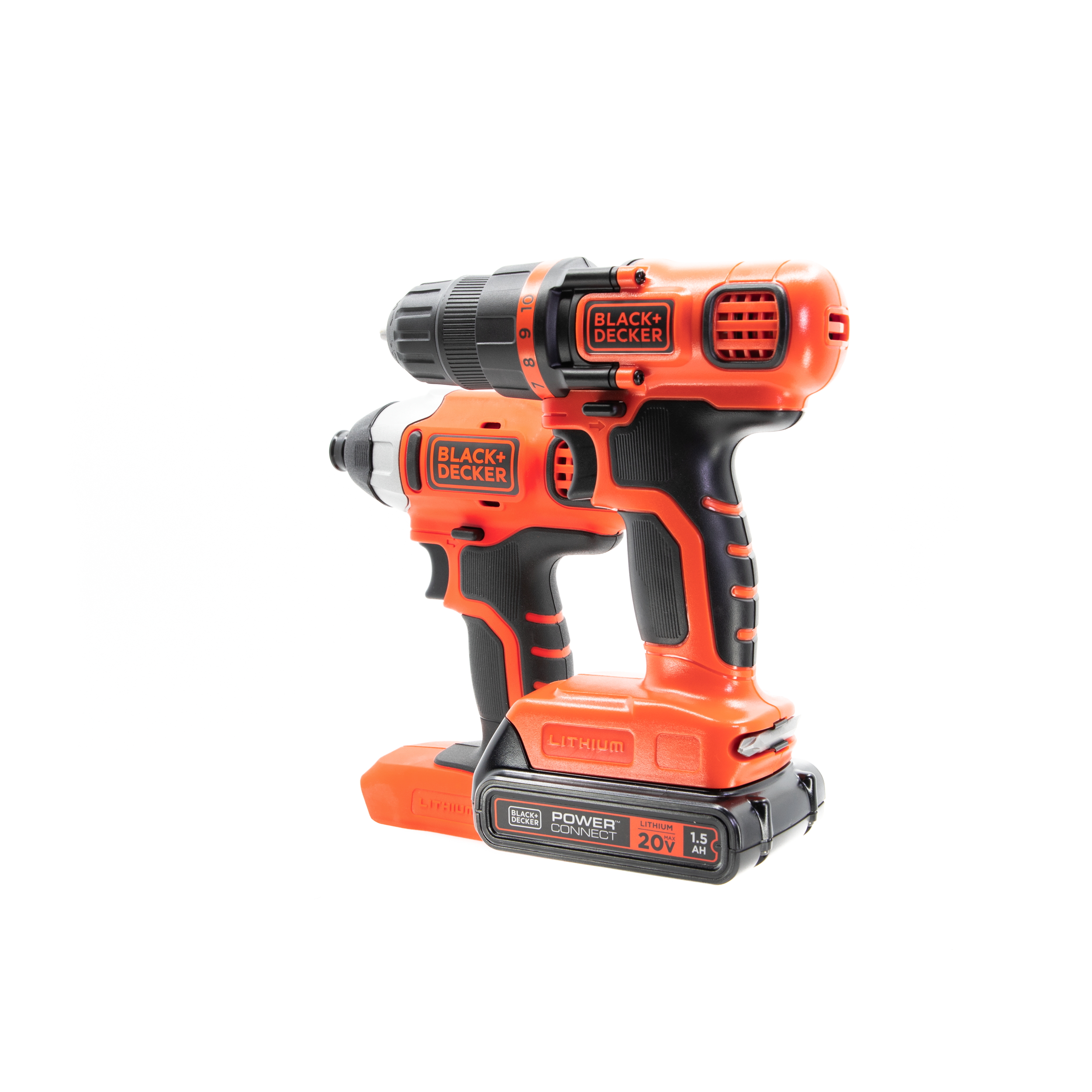 20V MAX* Cordless Drill and Impact Driver, Power Tool Combo Kit with Battery and Charger