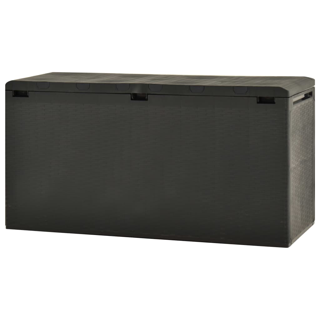 Charmma Patio Storage Box Anthracite 44.9"x18.5"x23.6"