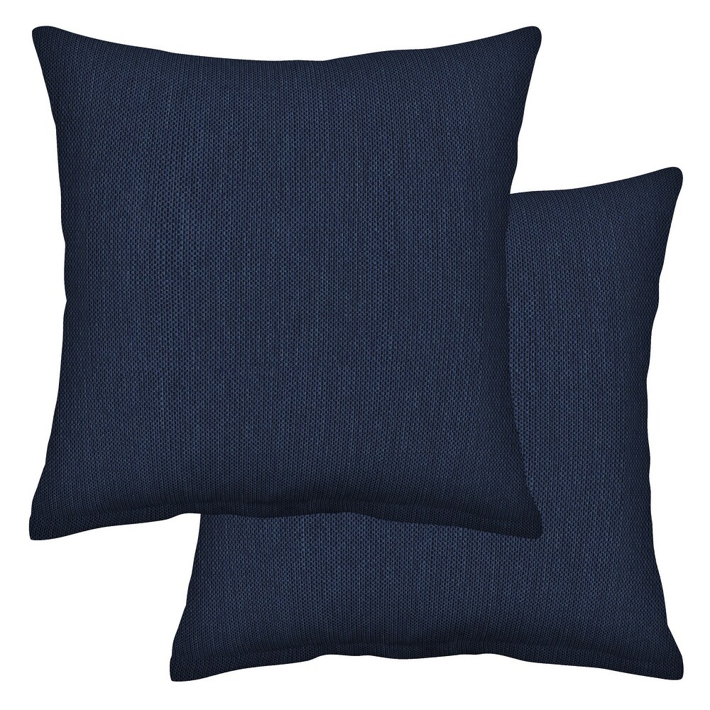 Textured Square Toss Pillow (2 Pack)   17\