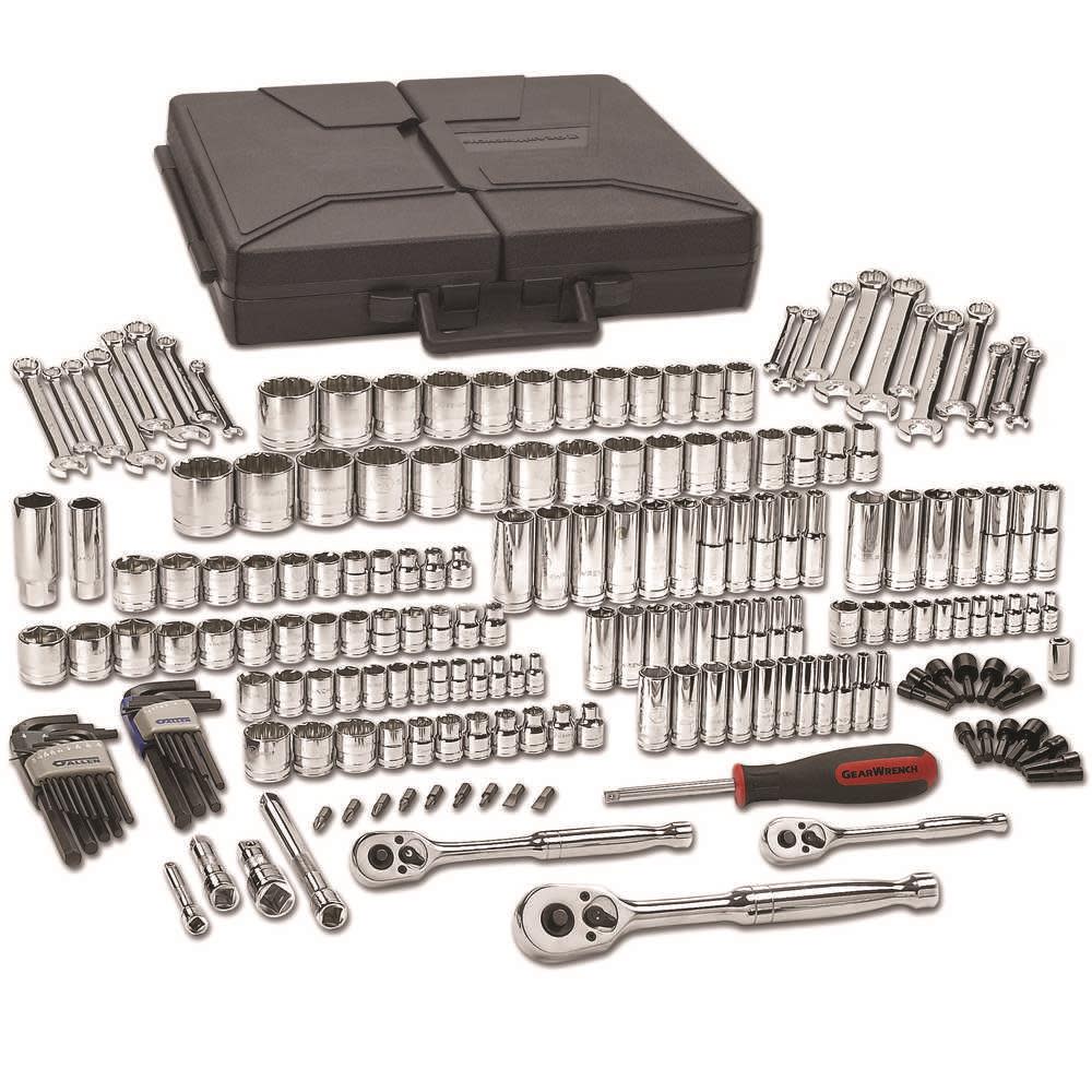 GEARWRENCH SAE/Metric Mechanics Tool Set 216pc 80933 from GEARWRENCH