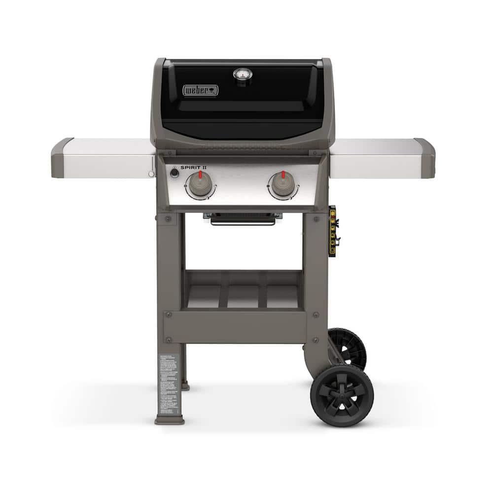 Weber Spirit II E210 2Burner Propane Gas Grill in Black