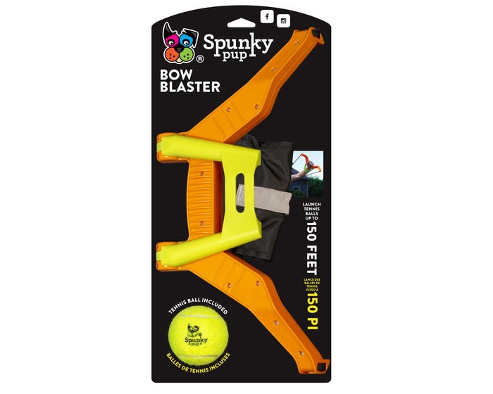 Spunky Pup Bow Blaster Dog Toy - 2051