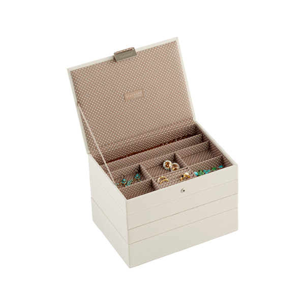 Vanilla Classic Stackers Premium Stackable Jewelry Box