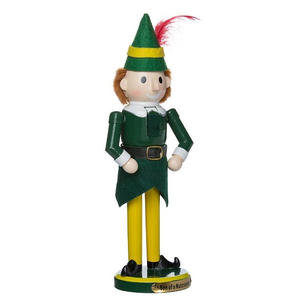 Kurt Adler 11 inch Wooden Buddy The Elf Nutcracker