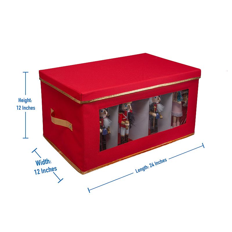 Simplify Holiday Figurine Statue Storage Box