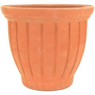 PR Imports 17 in. x 14.5 in. x 17 in. TerraCotta Clay Tall Tulip Vase STUL17