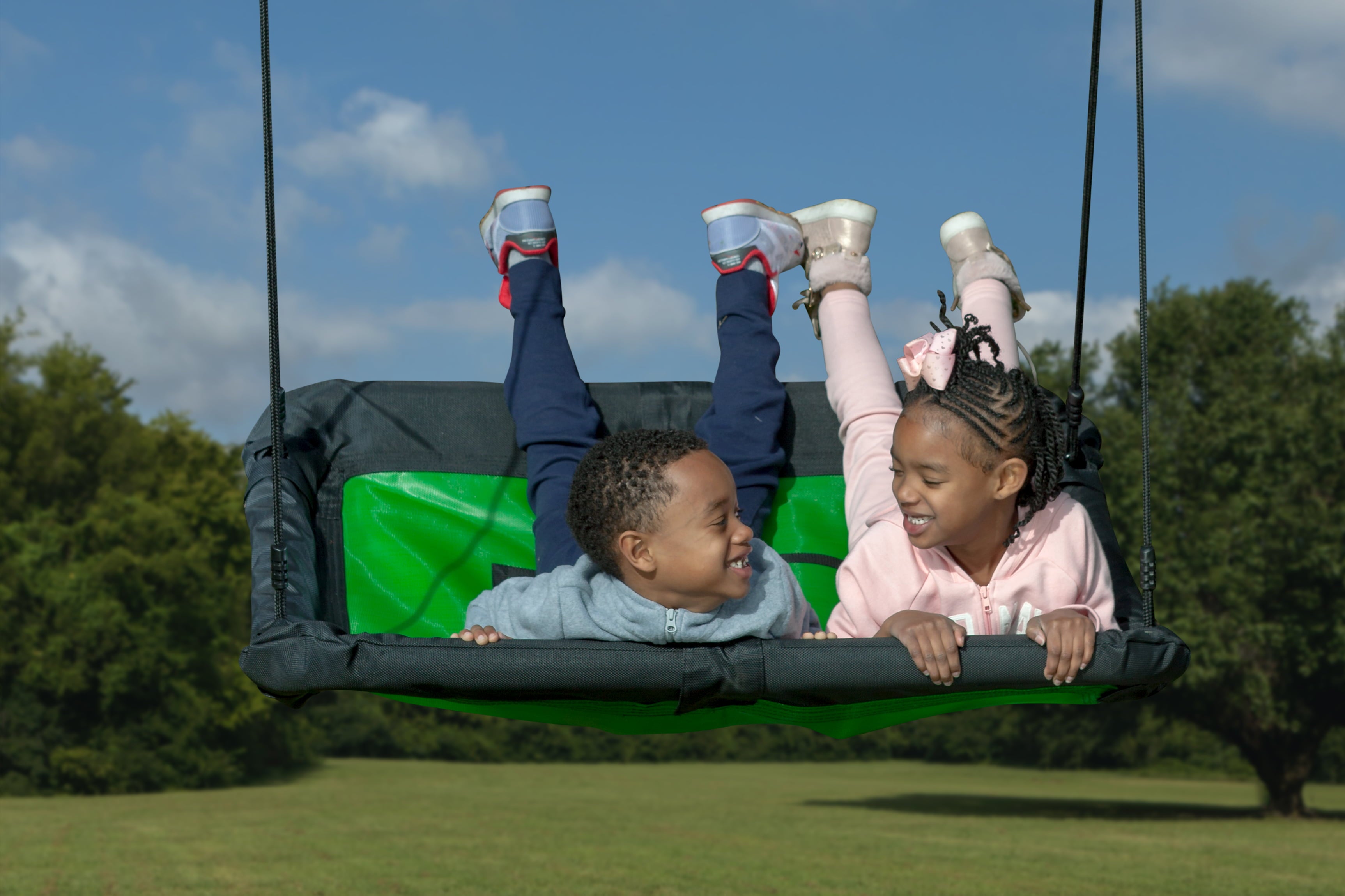 Kids Platform Swing- Green