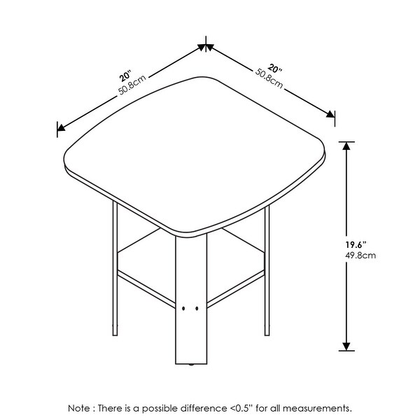 Furinno Simple Design End/SideTable