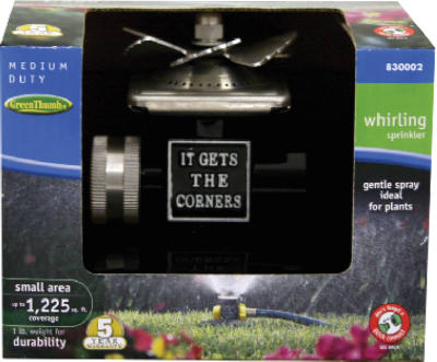 GREEN THUMB GT Whirling Sprinkler 1 Pack