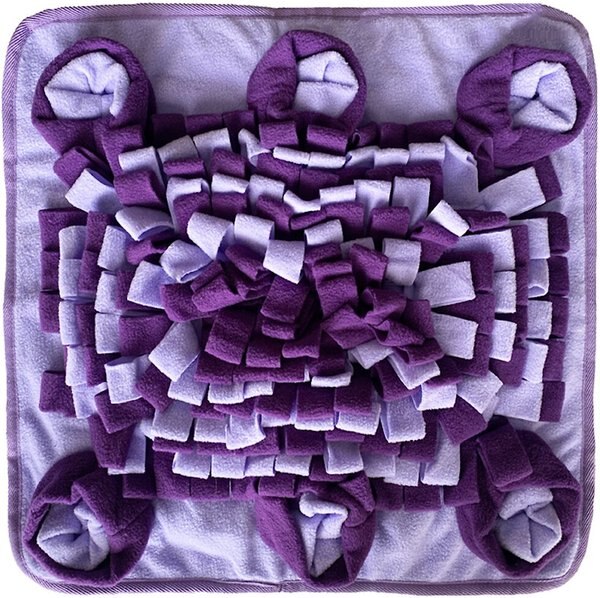 Piggy Poo and Crew Purple Snuffle Mat