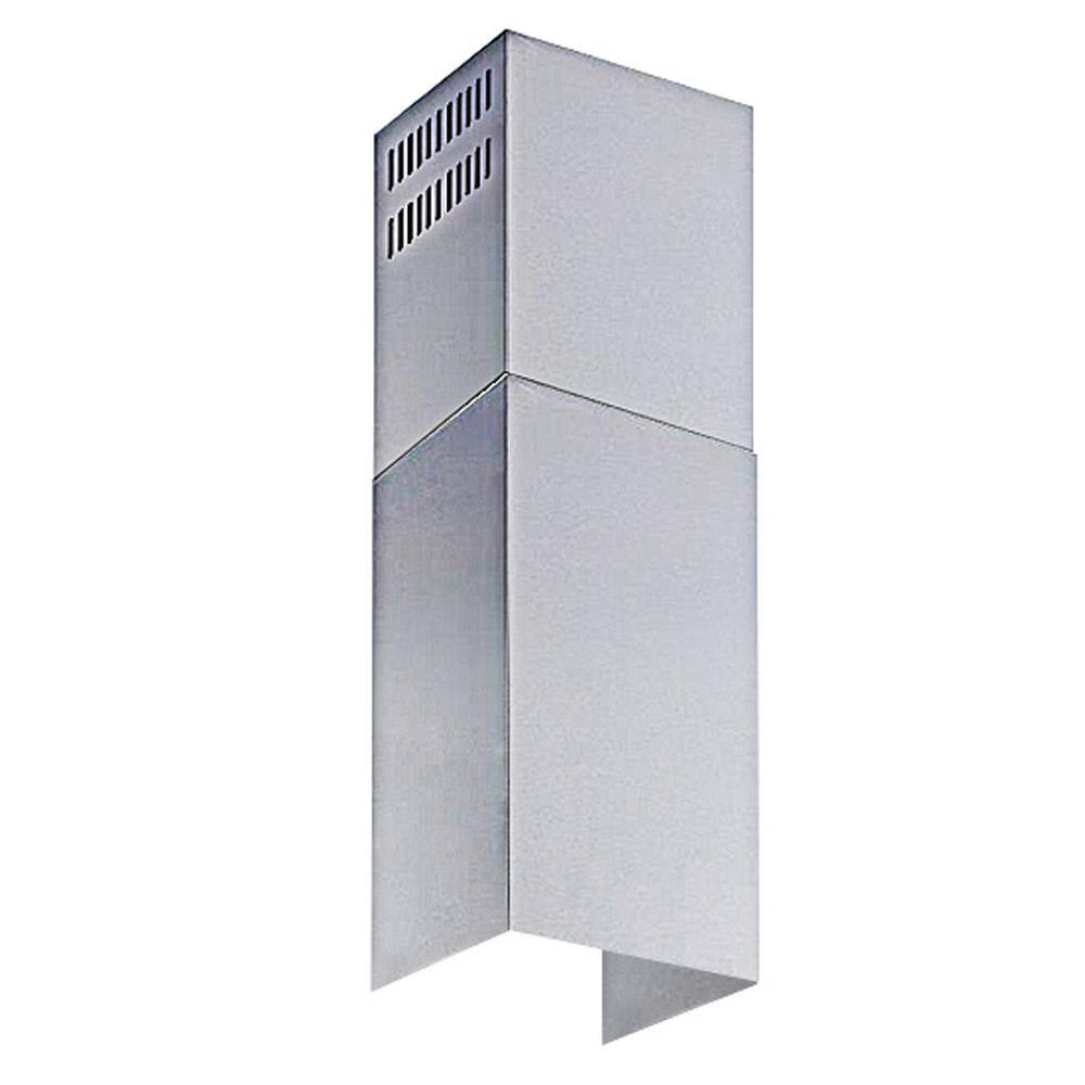 Winflo Stainless Steel Chimney Extension (up to 11 ft. Ceiling) for Wall Mount Range Hood WRHCE03