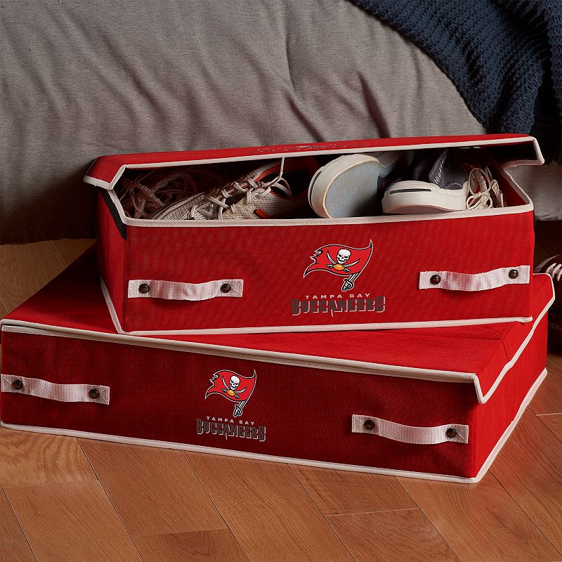 Franklin Sports Tampa Bay Buccaneers Large Under-the-Bed Storage Bin