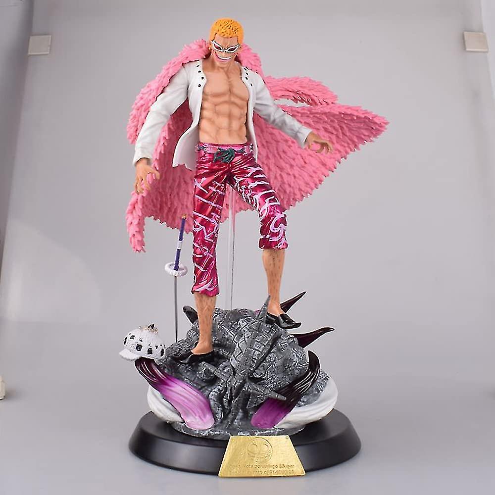 20cm One Piece Doflamingo Japanese Anime Pvc Action Figure Otaku Favorite Newst Handmade Gift Game Collectible Limited Edition Statue Toys Decoration