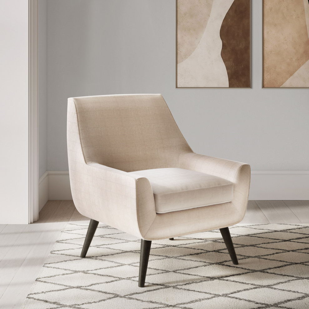 Lorenzo Accent Chair   Midcentury   Armchairs And Accent Chairs   by Kolibri Decor  Houzz