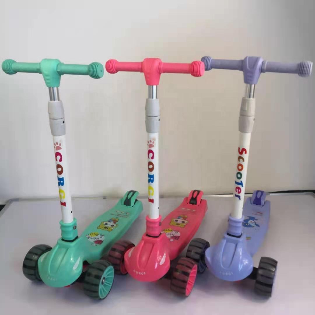 Kids Foot Scooter 3 Pu Wheel Baby Outdoor Toys Bike Scooter for sale