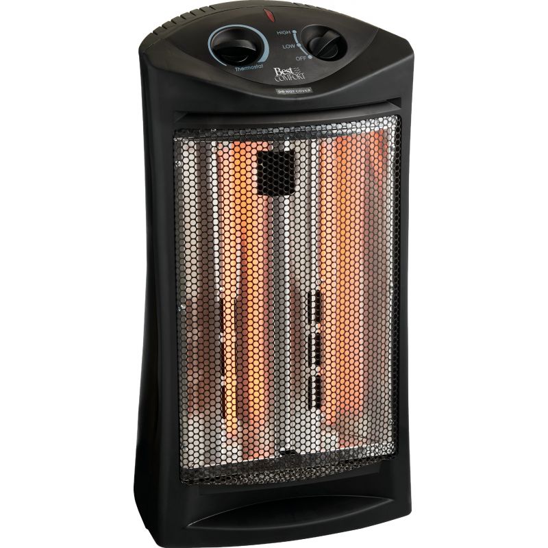 Best Comfort Tower Quartz Heater Gray 12.5A