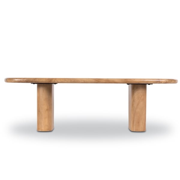 Poly and Bark Falun Solid Mango Wood Coffee Table