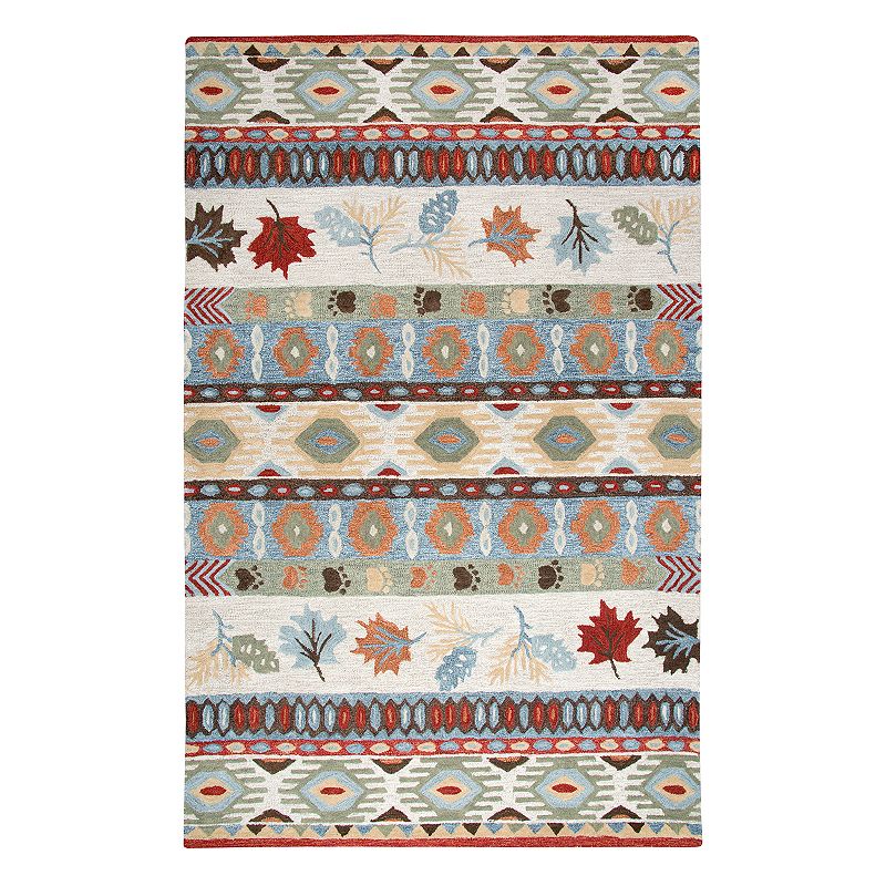 Rizzy Home Northwoods Lodge Patchwork IV Geometric Rug