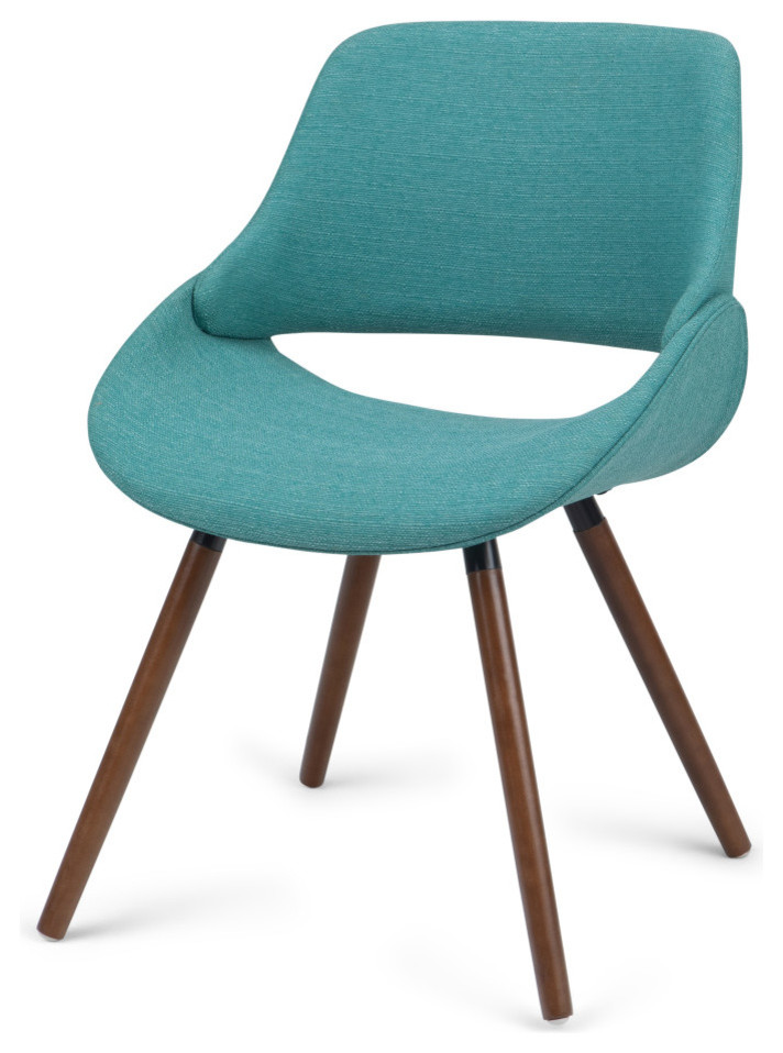 Malden Bentwood Dining Chair with Light Wood   Midcentury   Dining Chairs   by Simpli Home Ltd.  Houzz