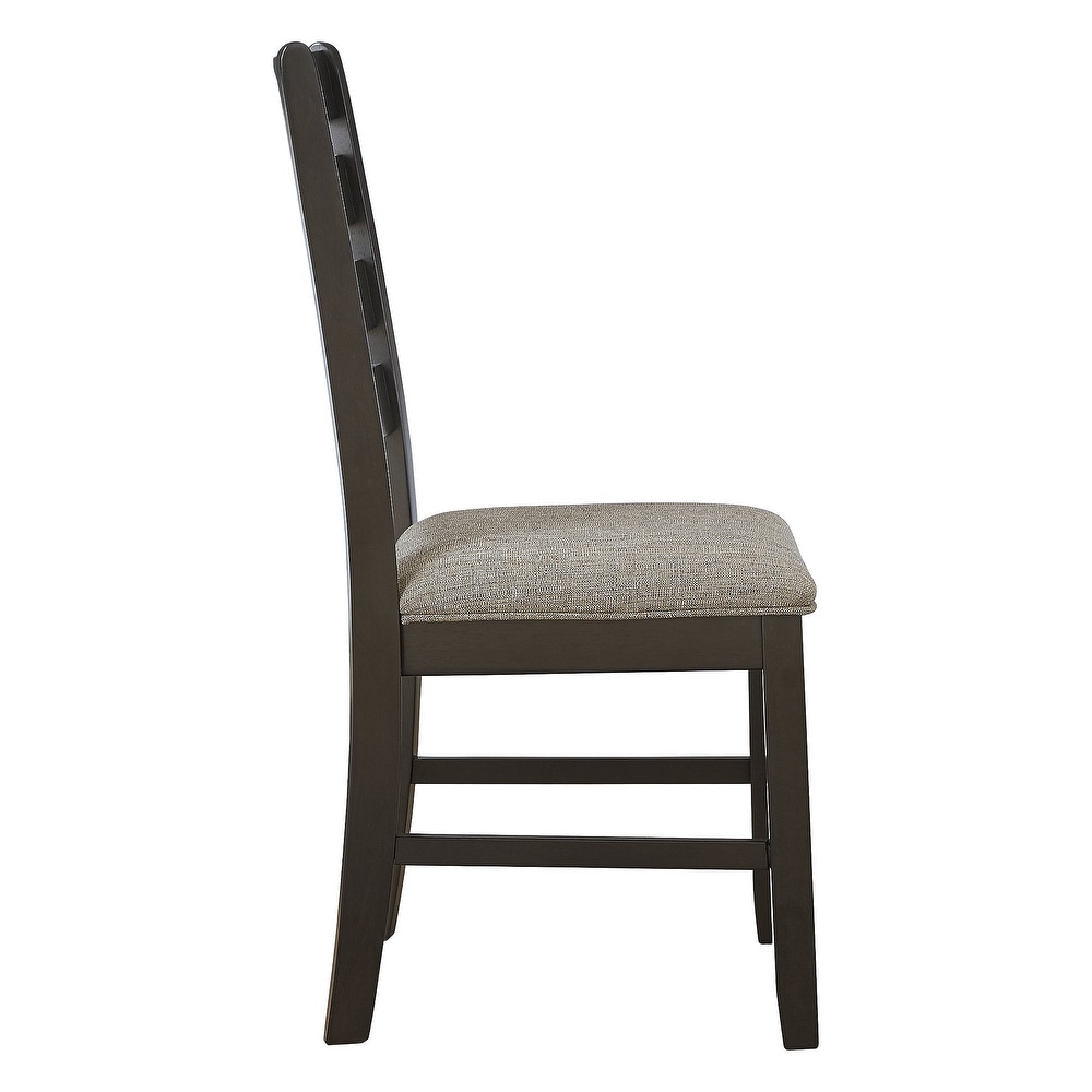 Ambenrock Light Brown/Black Dining Upholstered Side Chair  Set of 2   18\