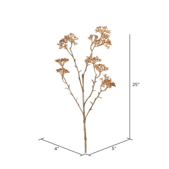 Vickerman FV194925 25 Beige Patrinia Spray 4/Pk