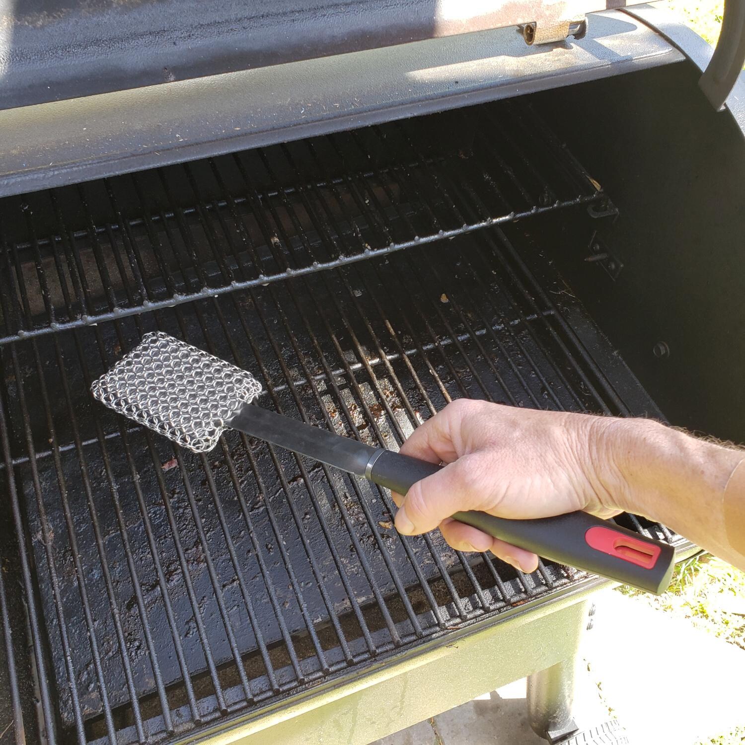 BBQ Dragon Chainmail Grill Brush