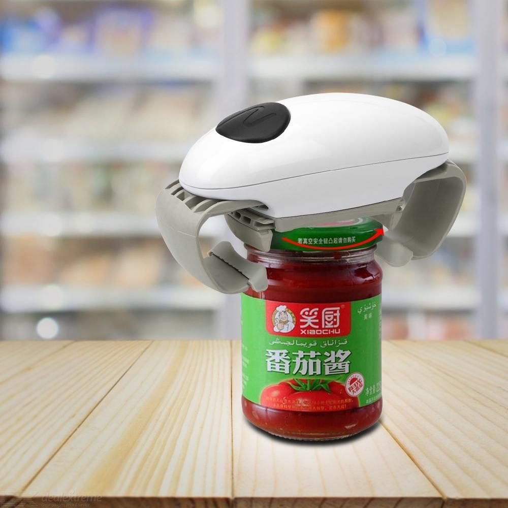 Electric Jar Opener， Kitchen Gadget Strong Tough Automatic Jar Opener For New Sealed Jars