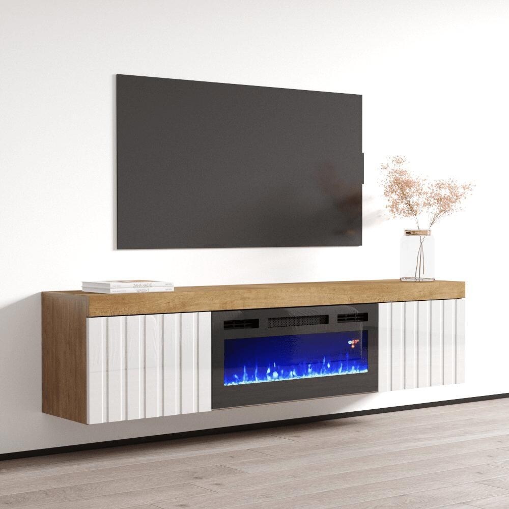 Knoxville BL EF Electric Fireplace 71\