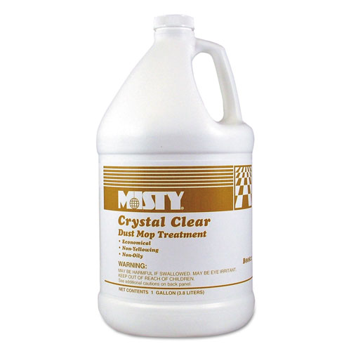 Zep Inc. Misty Crystal Clear Dust Mop Treatment | Slightly Fruity Scent， 1 gal Bottle | AMR1003411EA