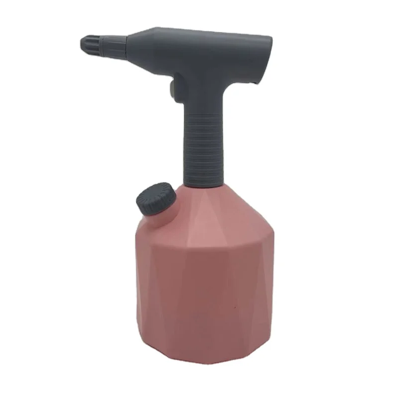 1.6L Three color electric spray bottle can be equipped with gimbaled nozzle for home and garden